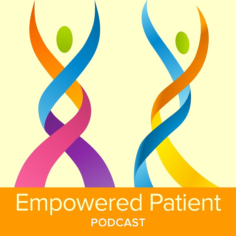 The logo of the Empowered Patient Podcast